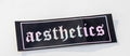 AESTHETICS HOLO Fitment Sticker