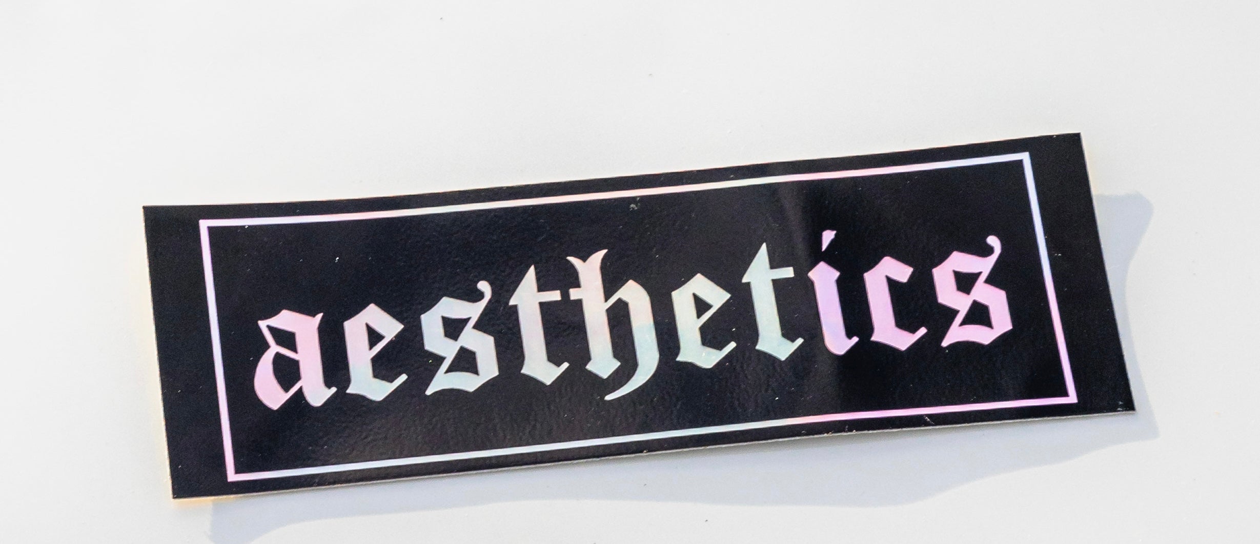 AESTHETICS HOLO Fitment Sticker